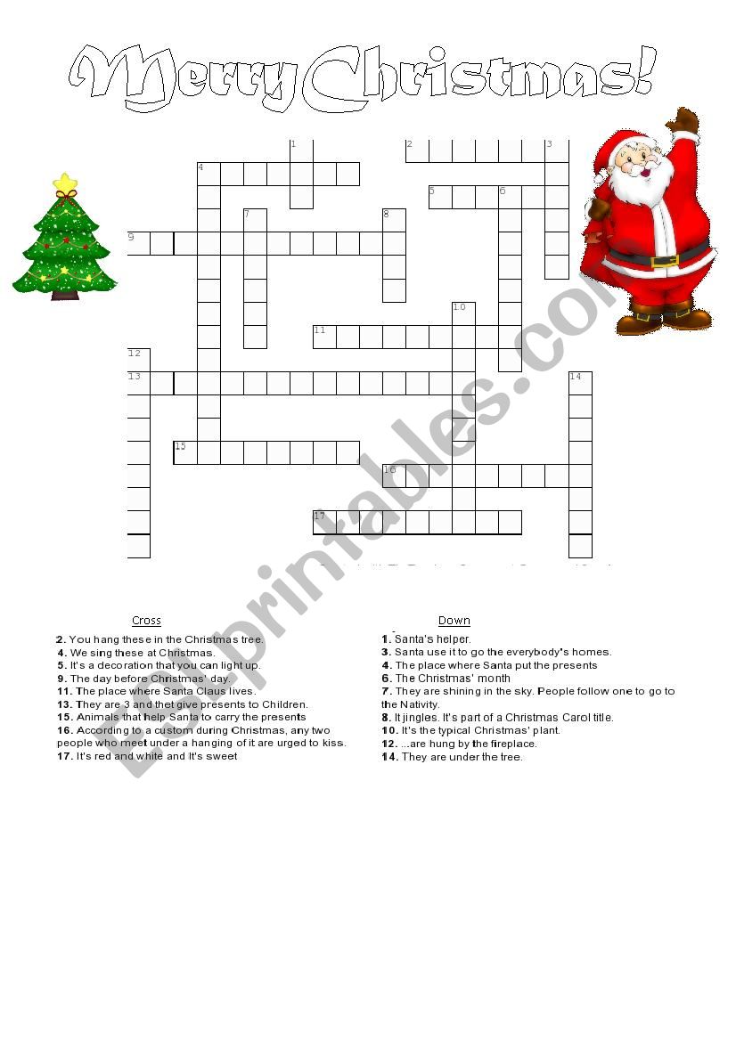 Its Christmas time worksheet