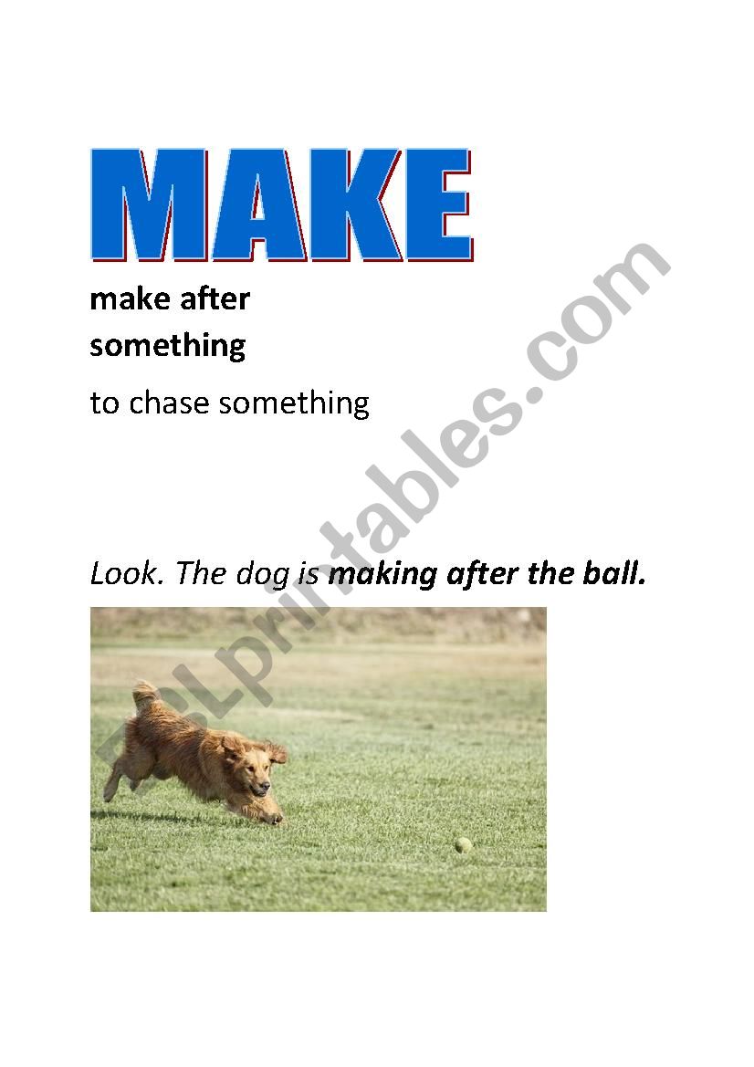 PHRASAL VERBS WITH MAKE/COME/BREAK/TAKE (LIKE A FLASHCARD) + QUESTIONS SET 3 LAST ONE 