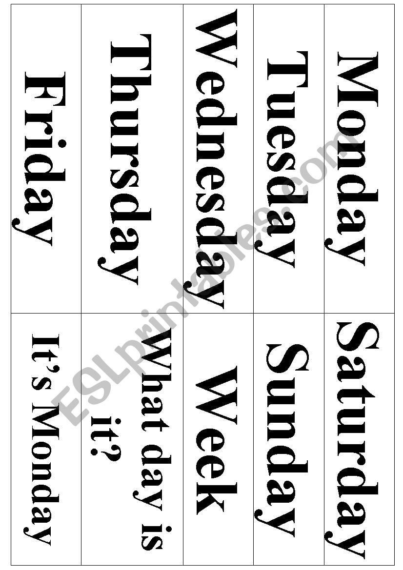 Flash cards words for First Friends 1 book