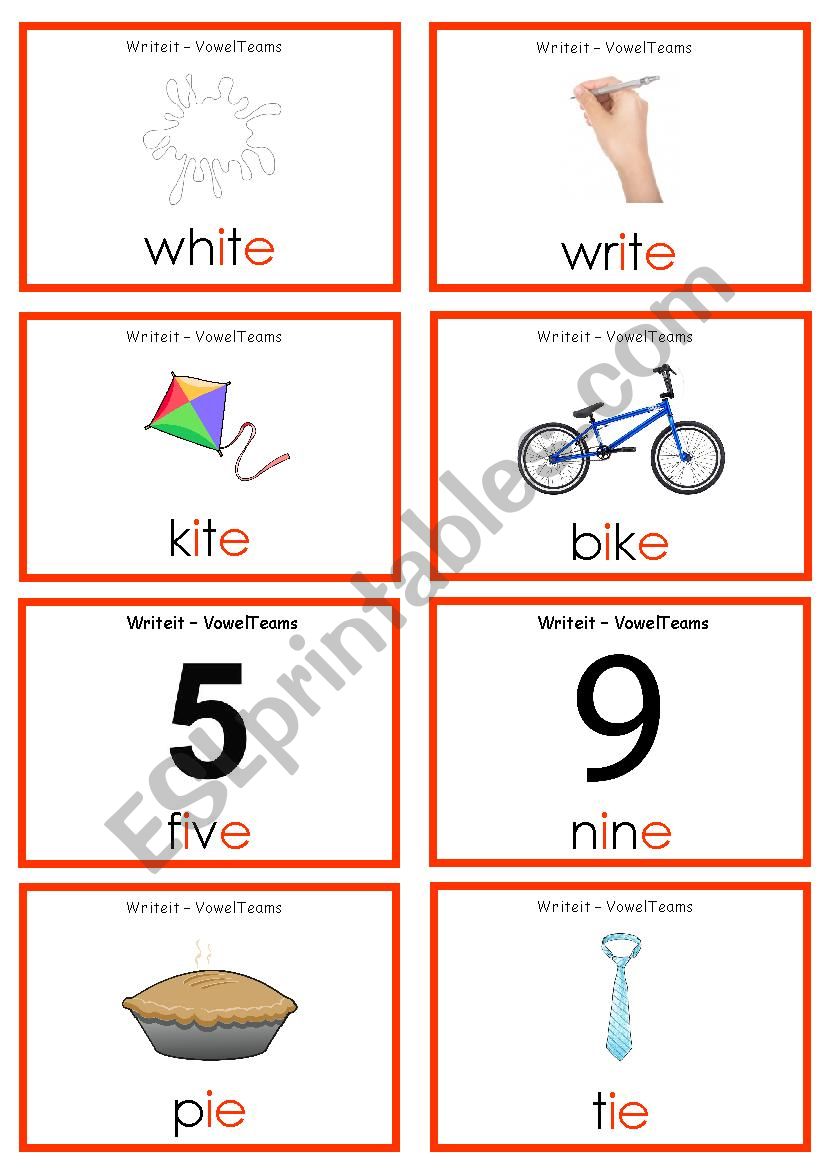 Digraphs ie i_e y worksheet