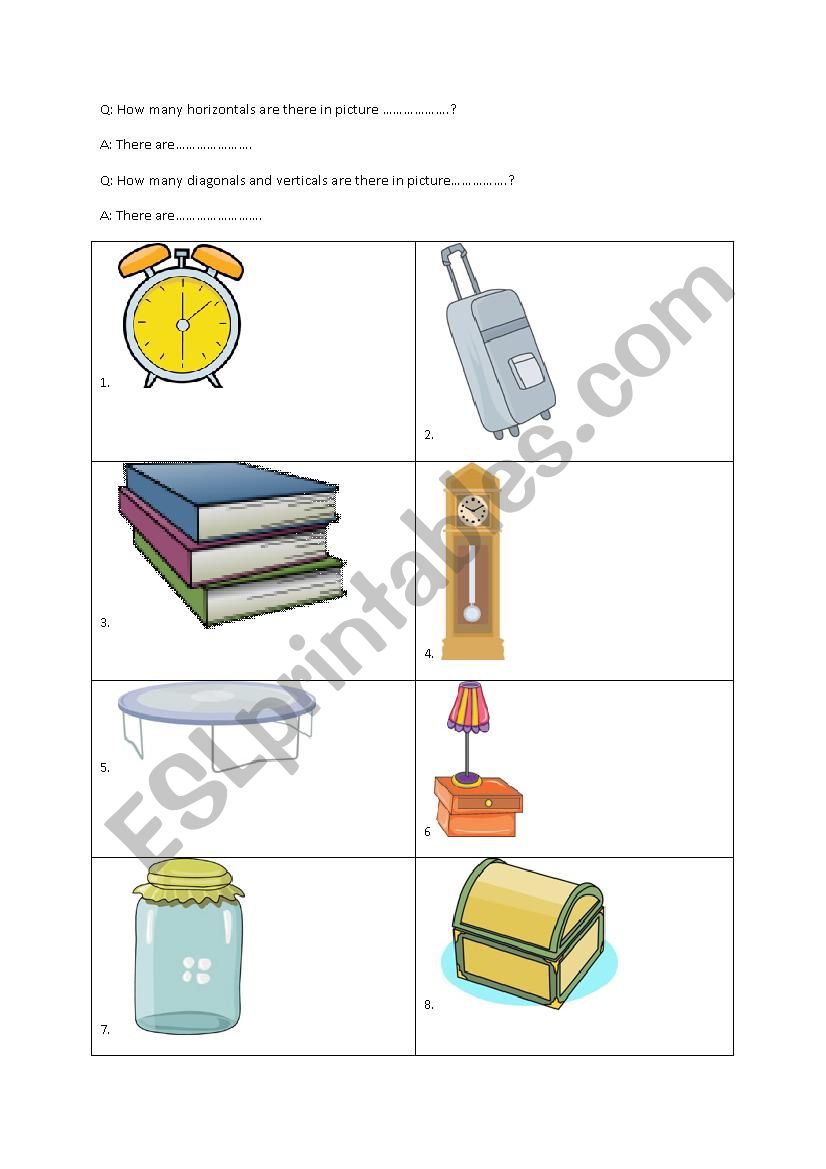 Shape worksheet