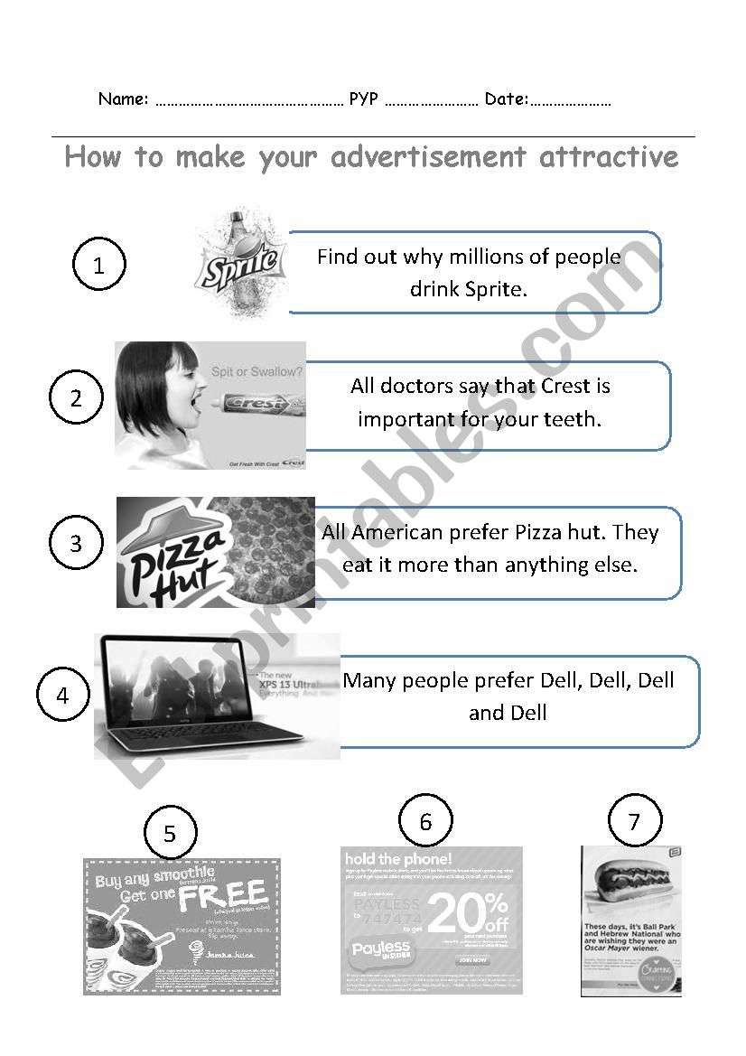 How to make your advertisement attractive