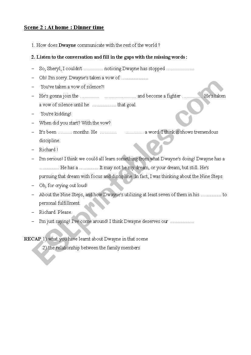 Little Miss Sunshine  worksheet