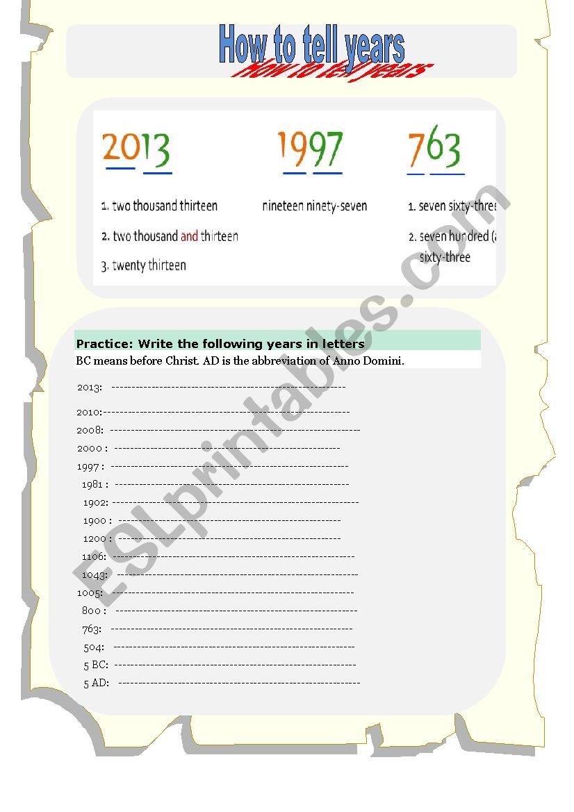 how-to-say-years-in-english-esl-worksheet-by-arrows