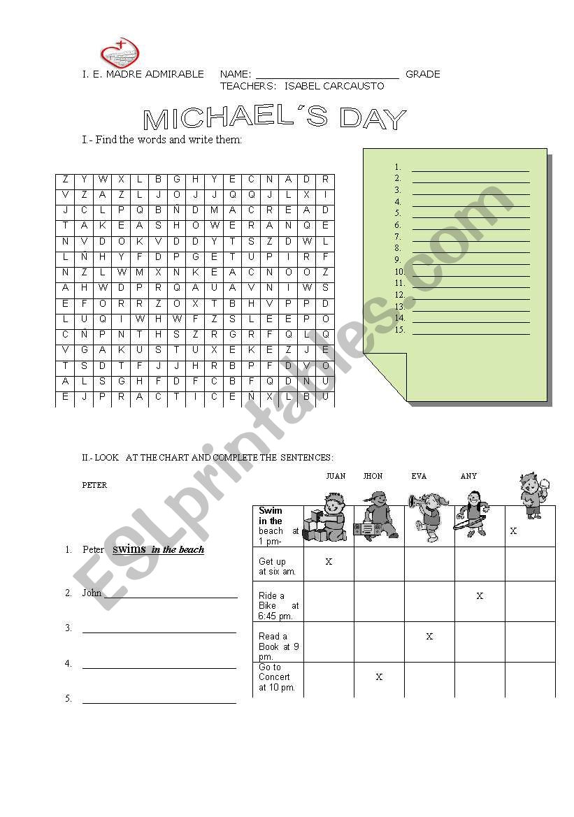 simple present worksheet