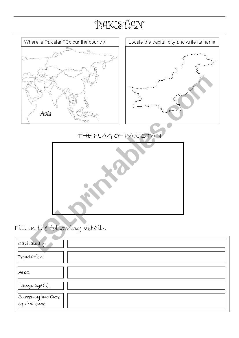 Pakistan file worksheet