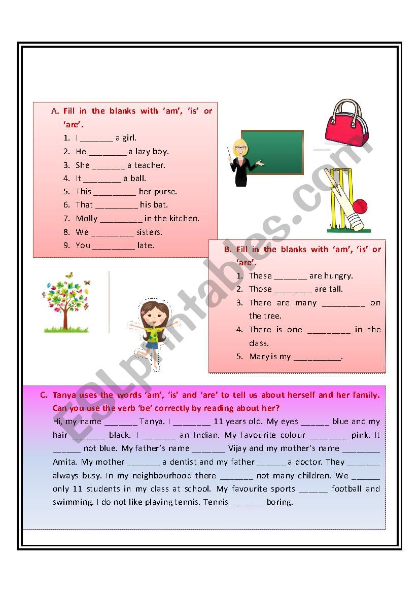 SIMPLE PRESENT  worksheet