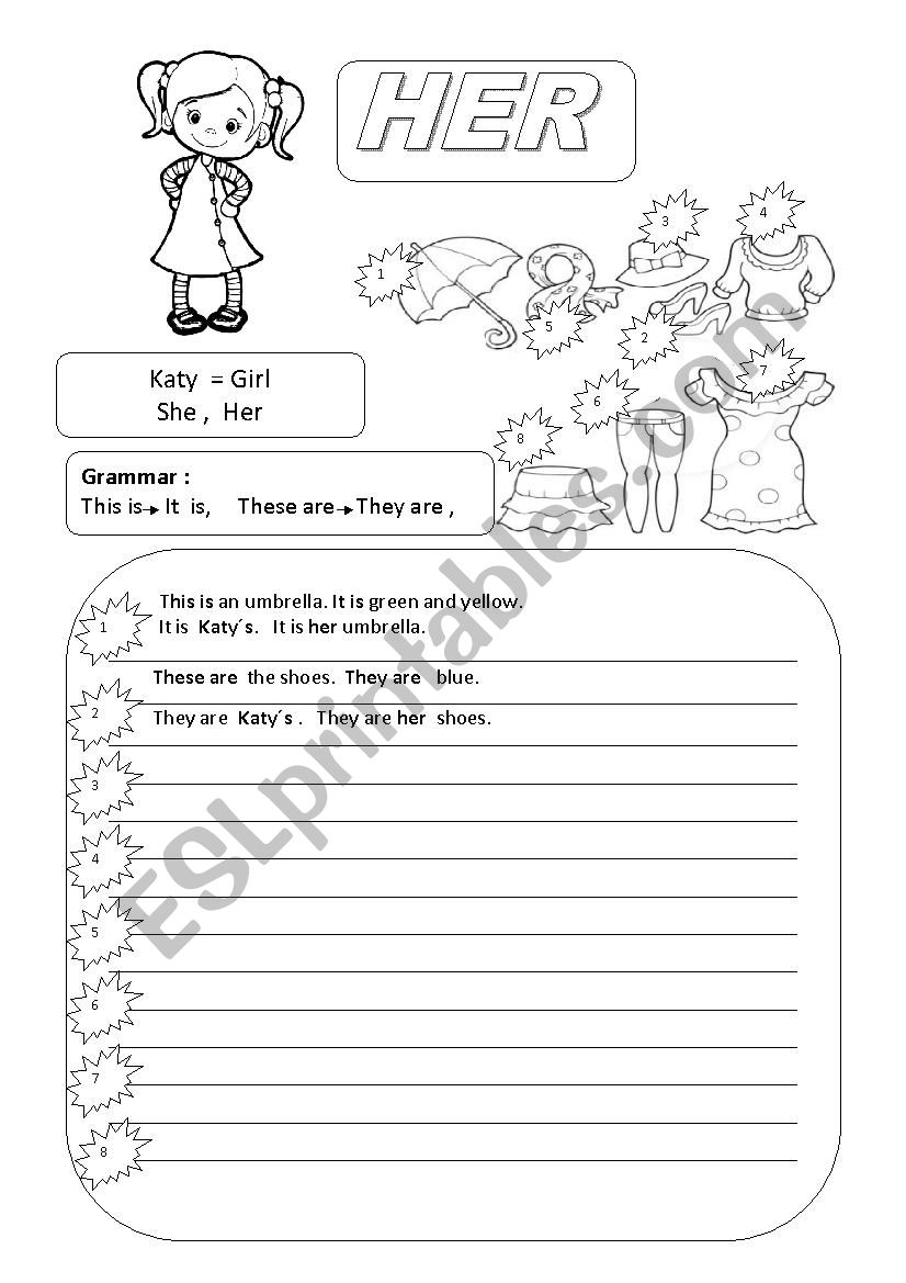 HIS worksheet