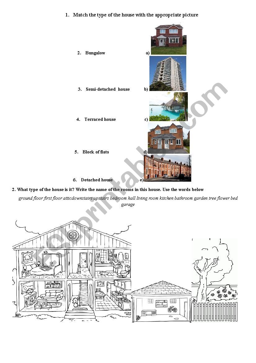 Exercise for listening  worksheet