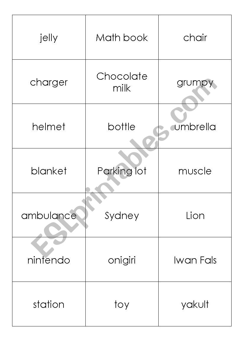 Word Sneak worksheet