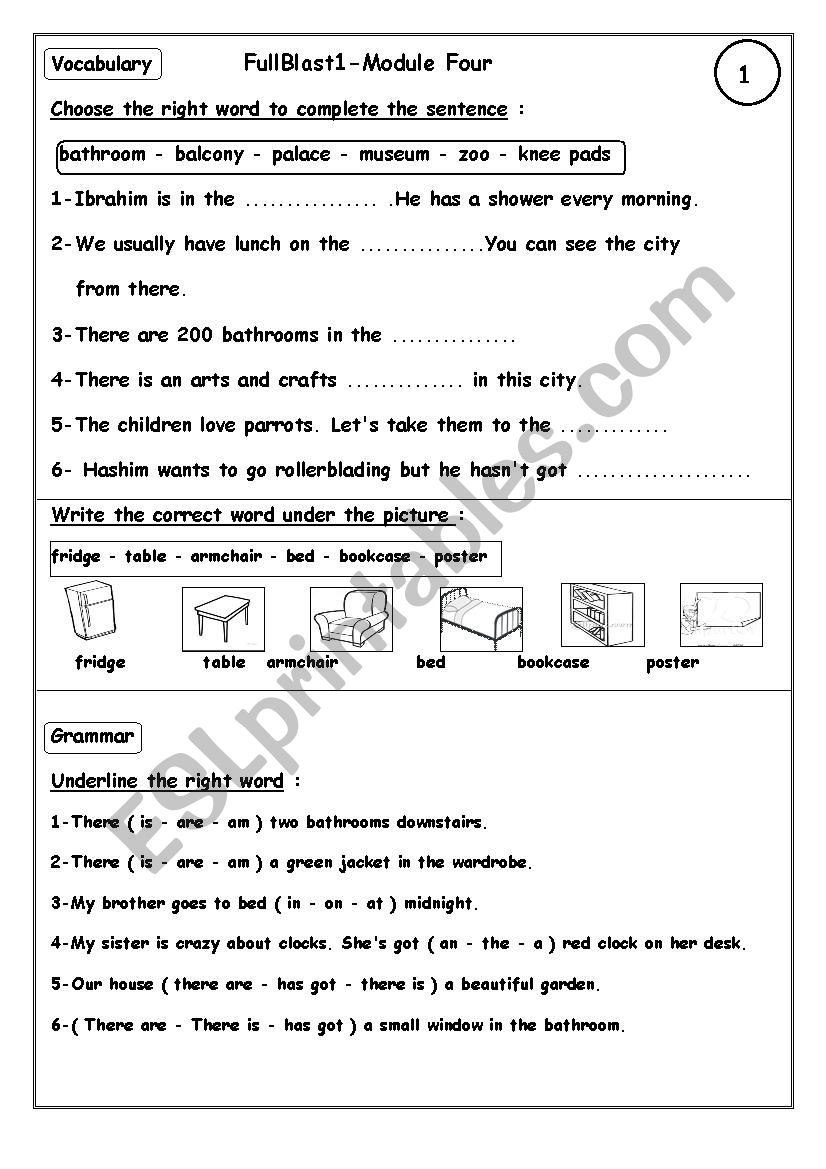 َQuize worksheet