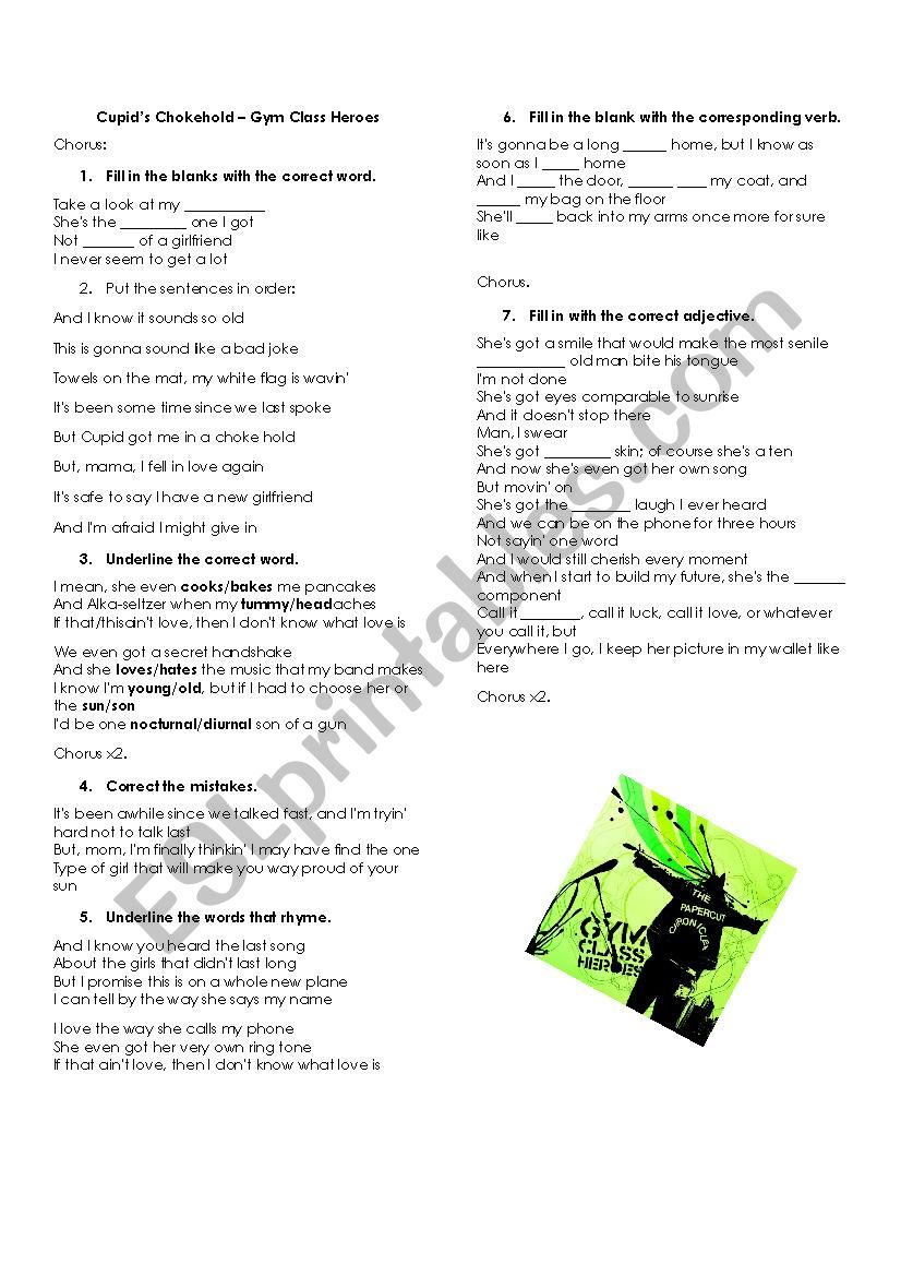 Cupids Chokehold - Gym Class Heroes