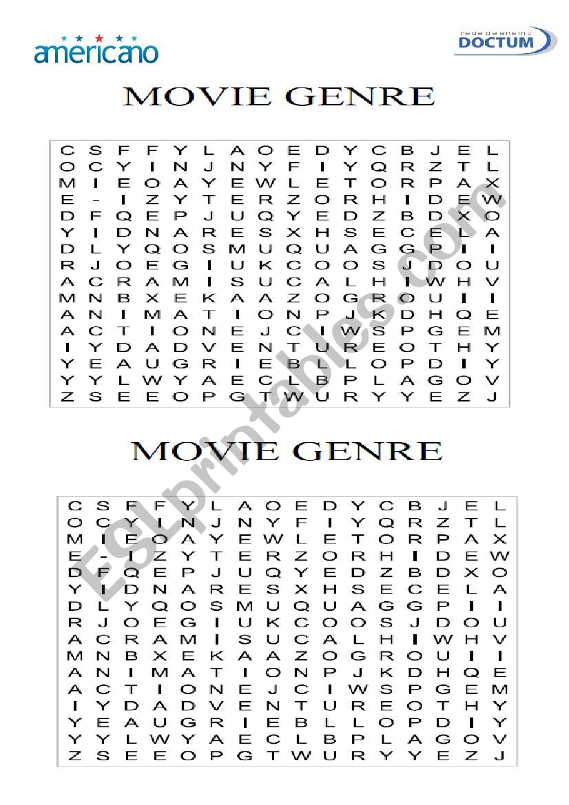 Search words about Movie Genre