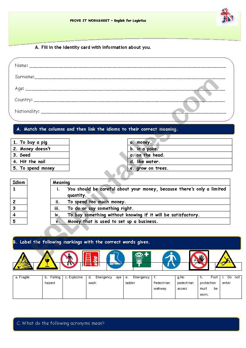 Stock Management and Logistics Test