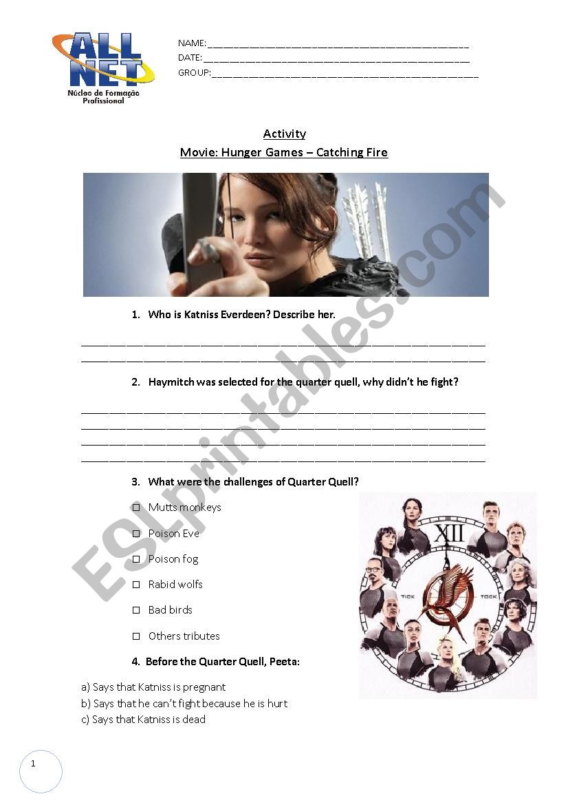 Hunger Games 2- Catching Fire 