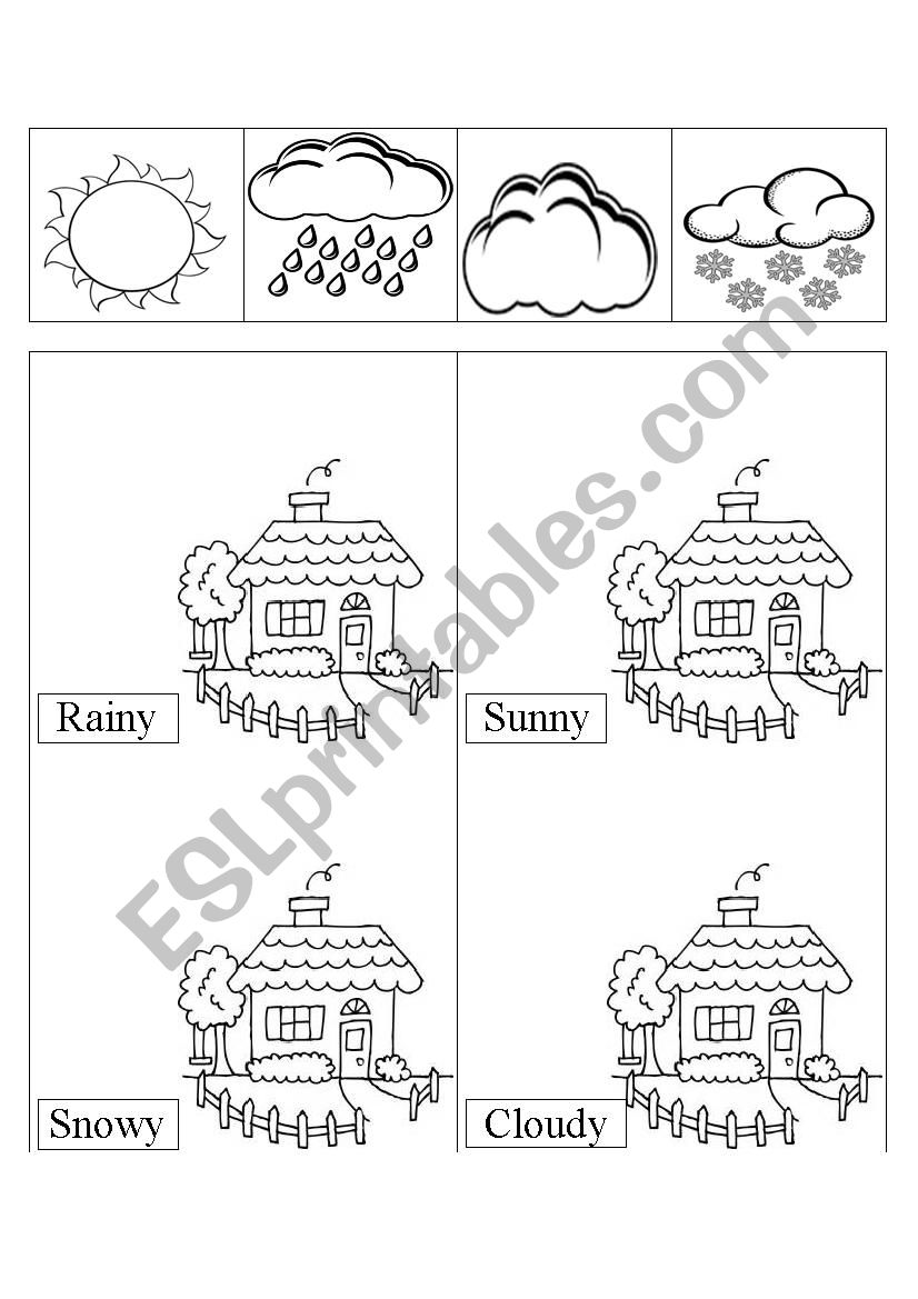 Weather worksheet