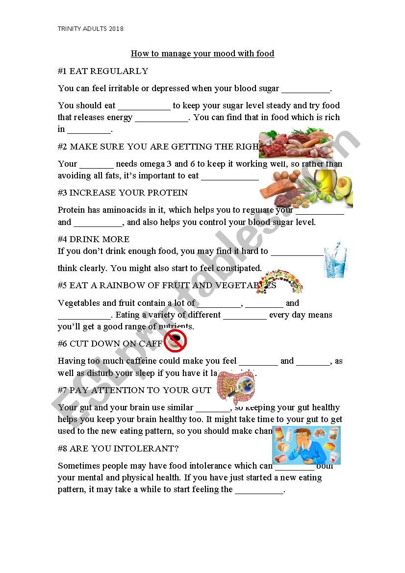 How to manage your mood with food