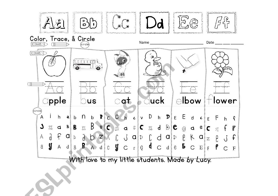 A_to_F_Review worksheet