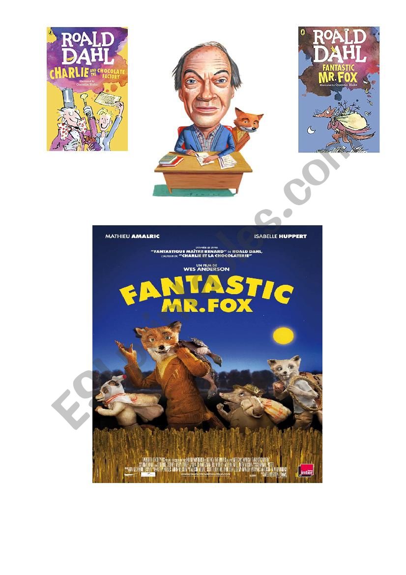 Fantastic Mr Fox 1 (film) worksheet