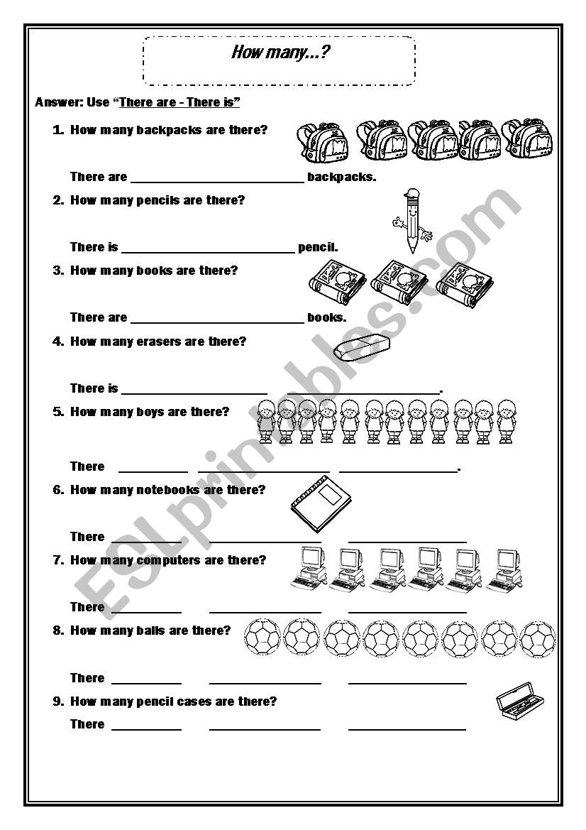 How many worksheet