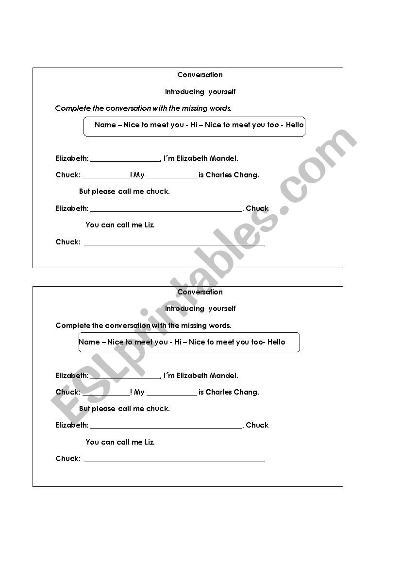 parts of the body worksheet