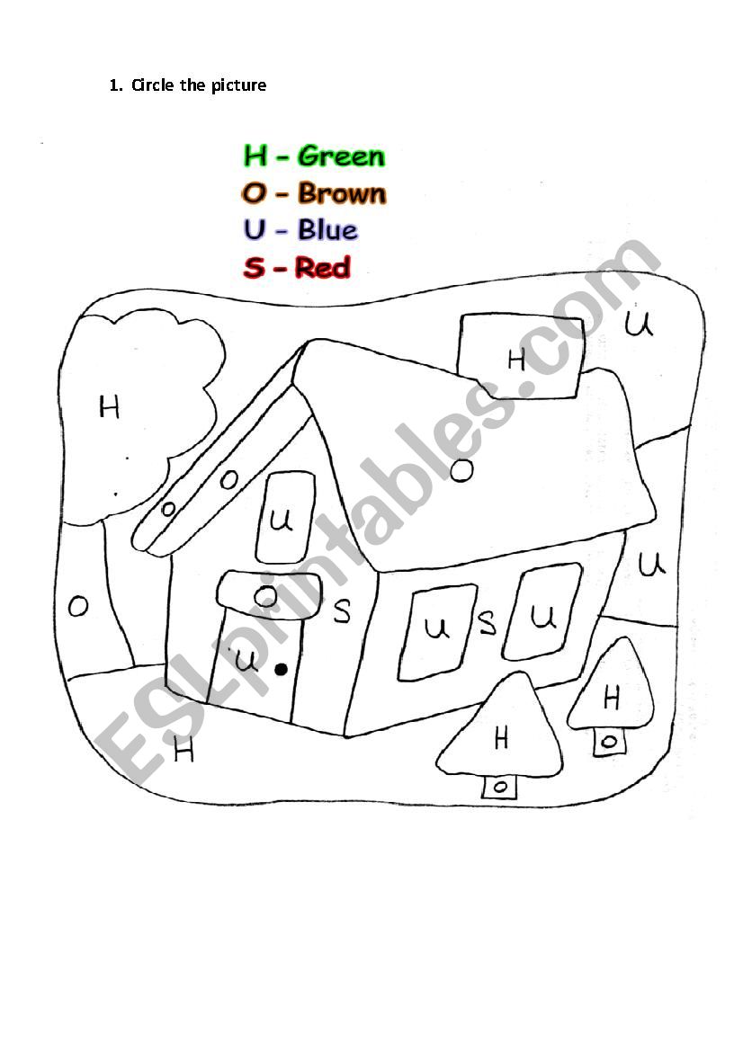 Colors 1 worksheet