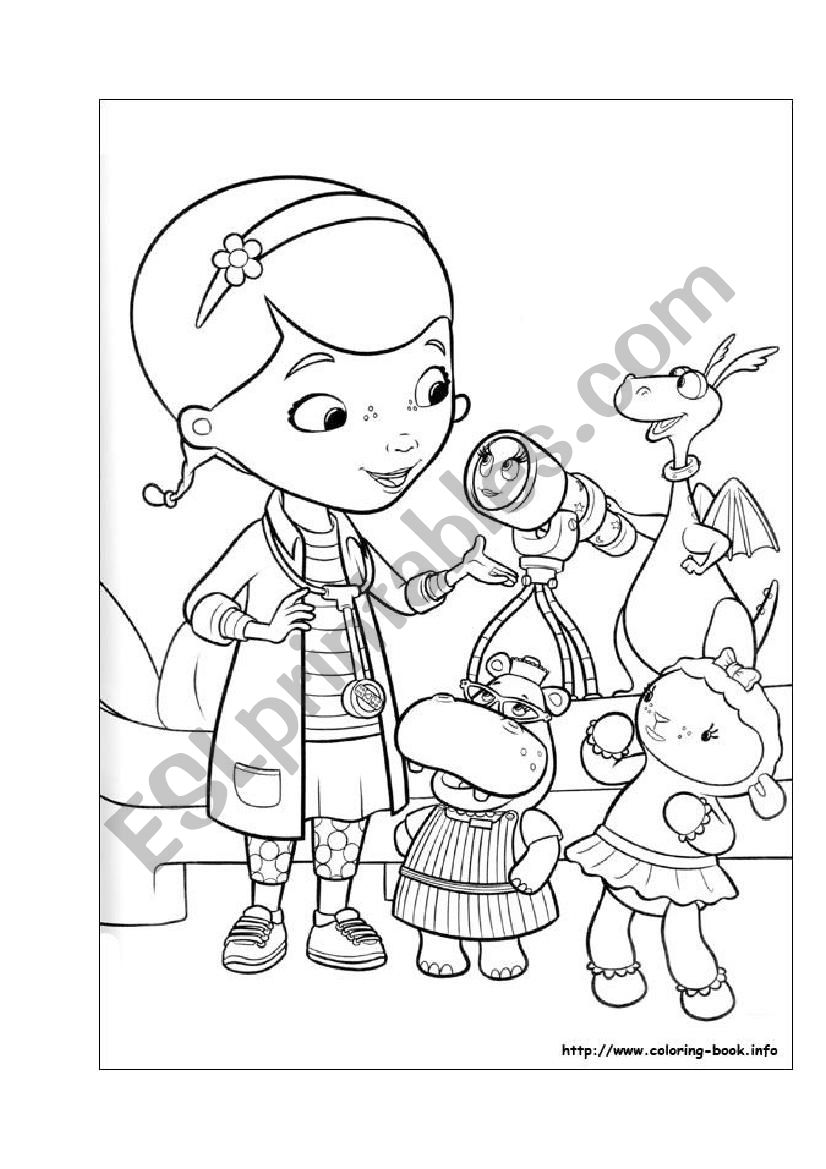 Coloring worksheet