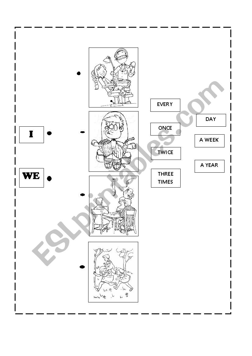 routines worksheet