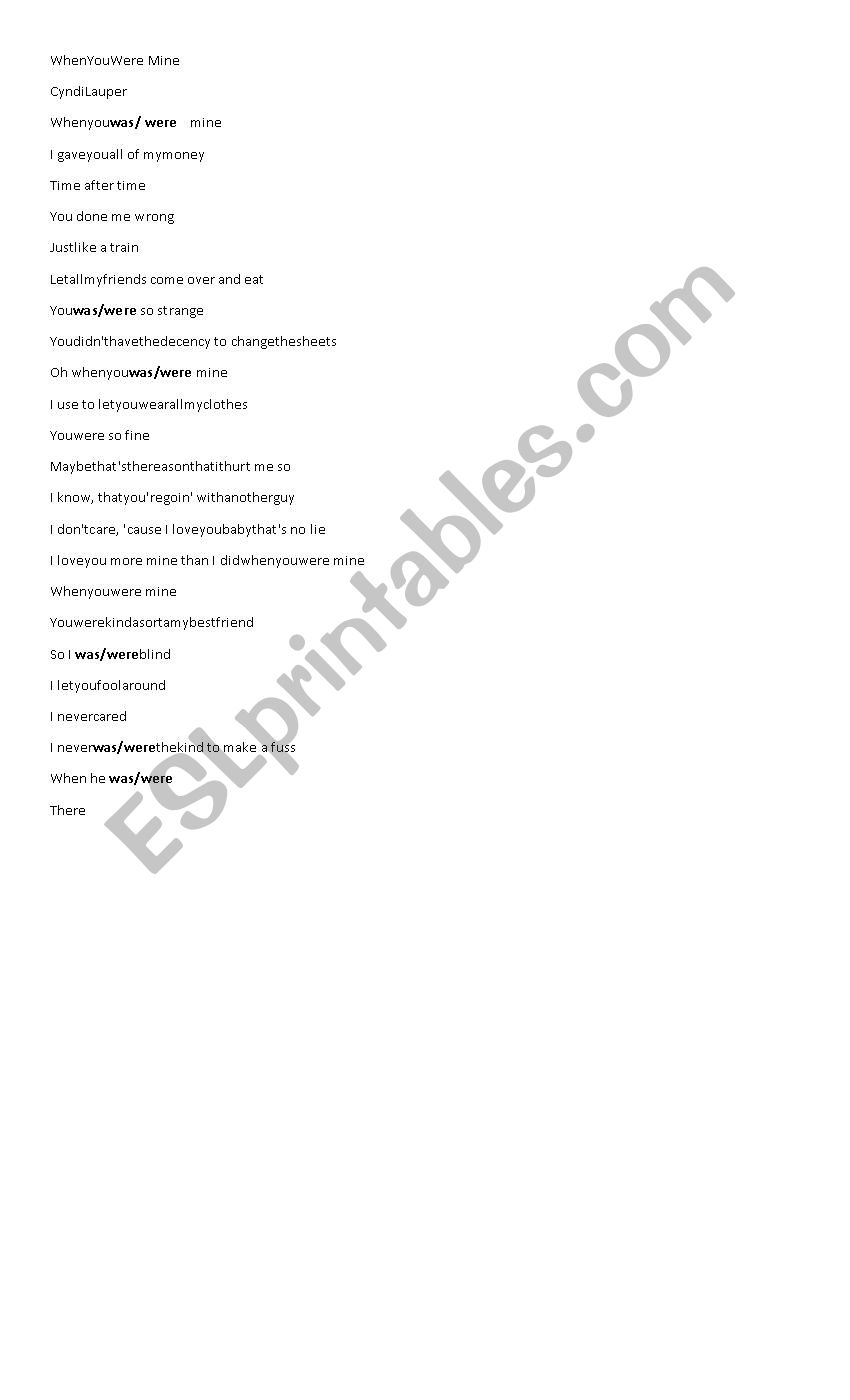 Simple  past  tense worksheet