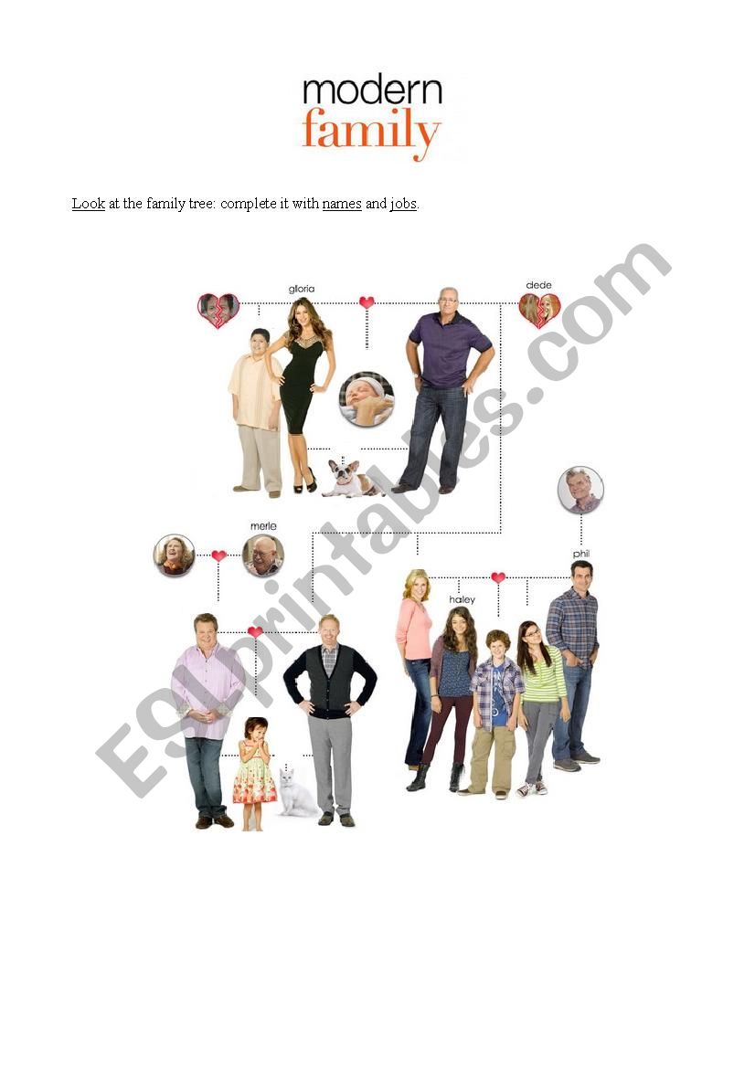 modern family family tree