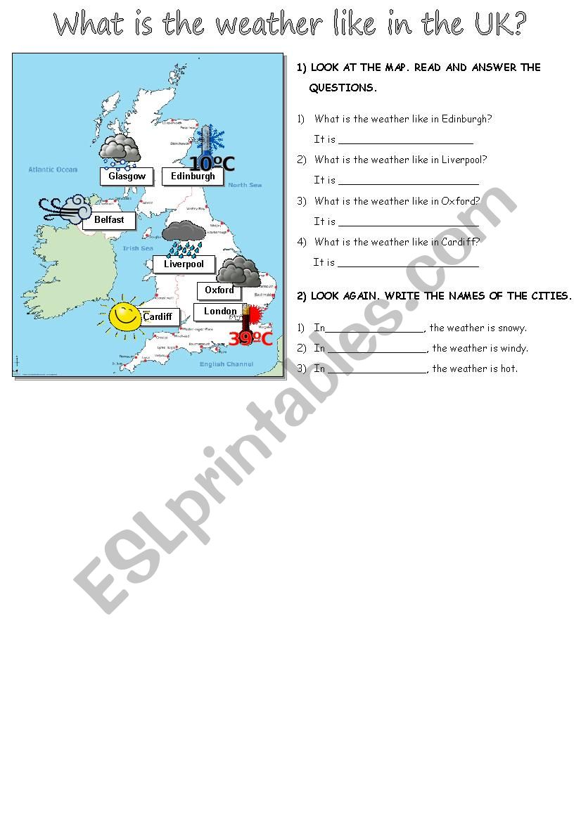 What is the weather like in the UK?