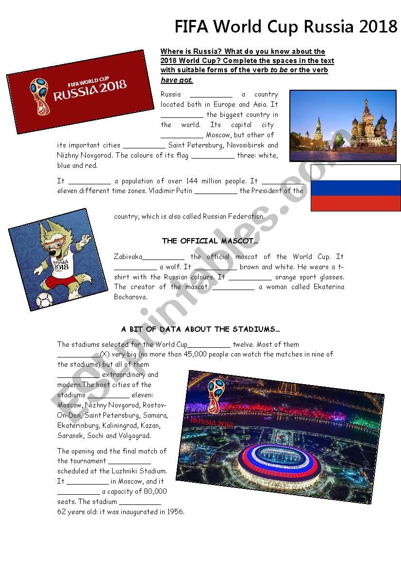 World Cup Russia 2018 - A bit about Russia