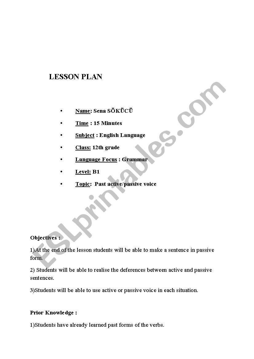 reading  worksheet