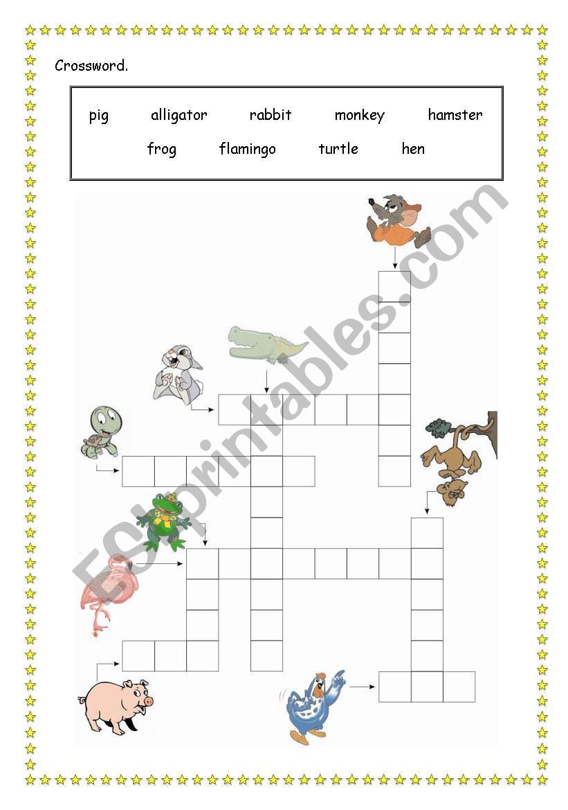 animals worksheet