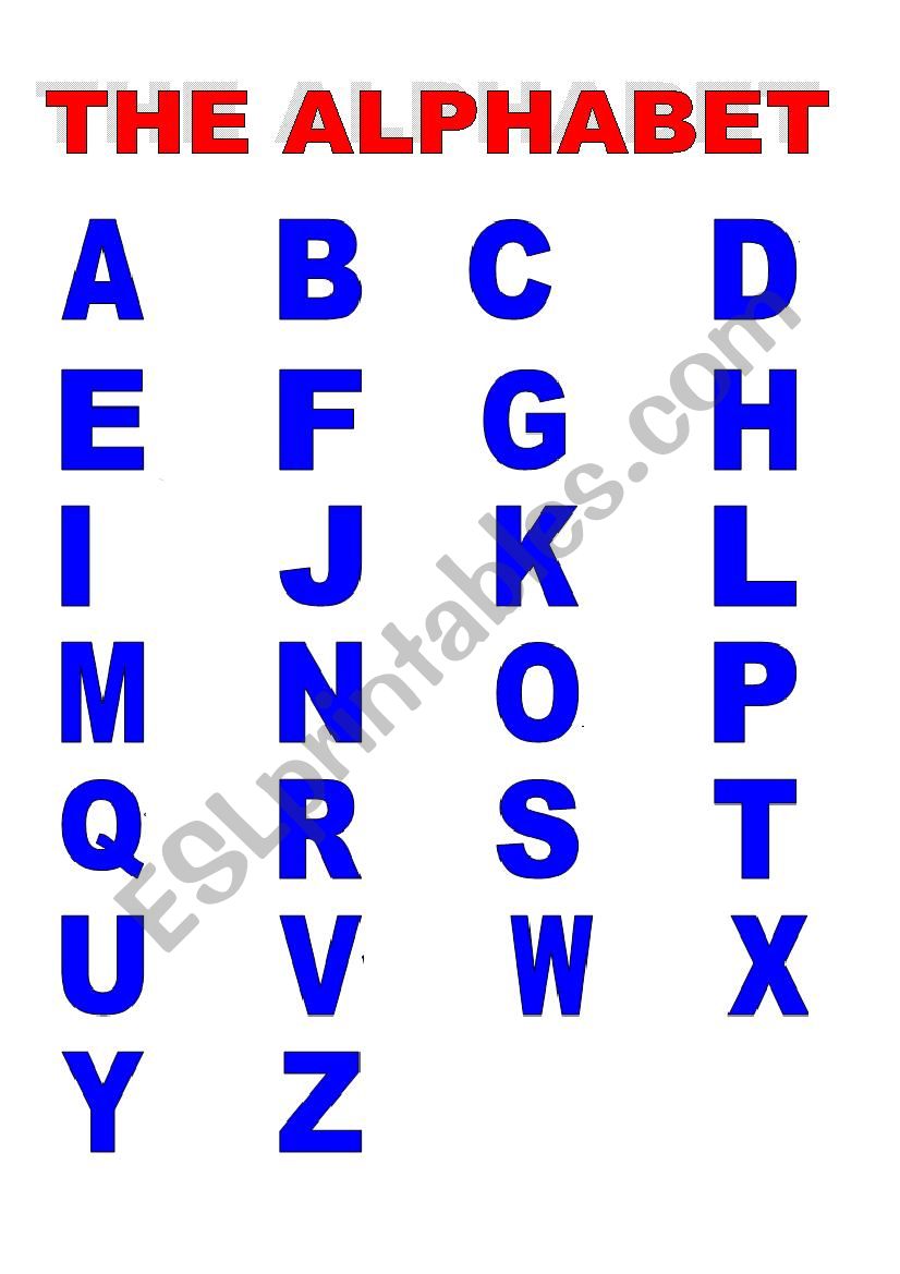 Alphabet Matching worksheet