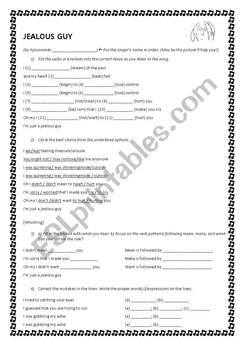 Listening Comprehension Activity 