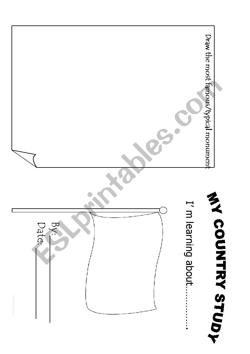 Country Fact Fila worksheet