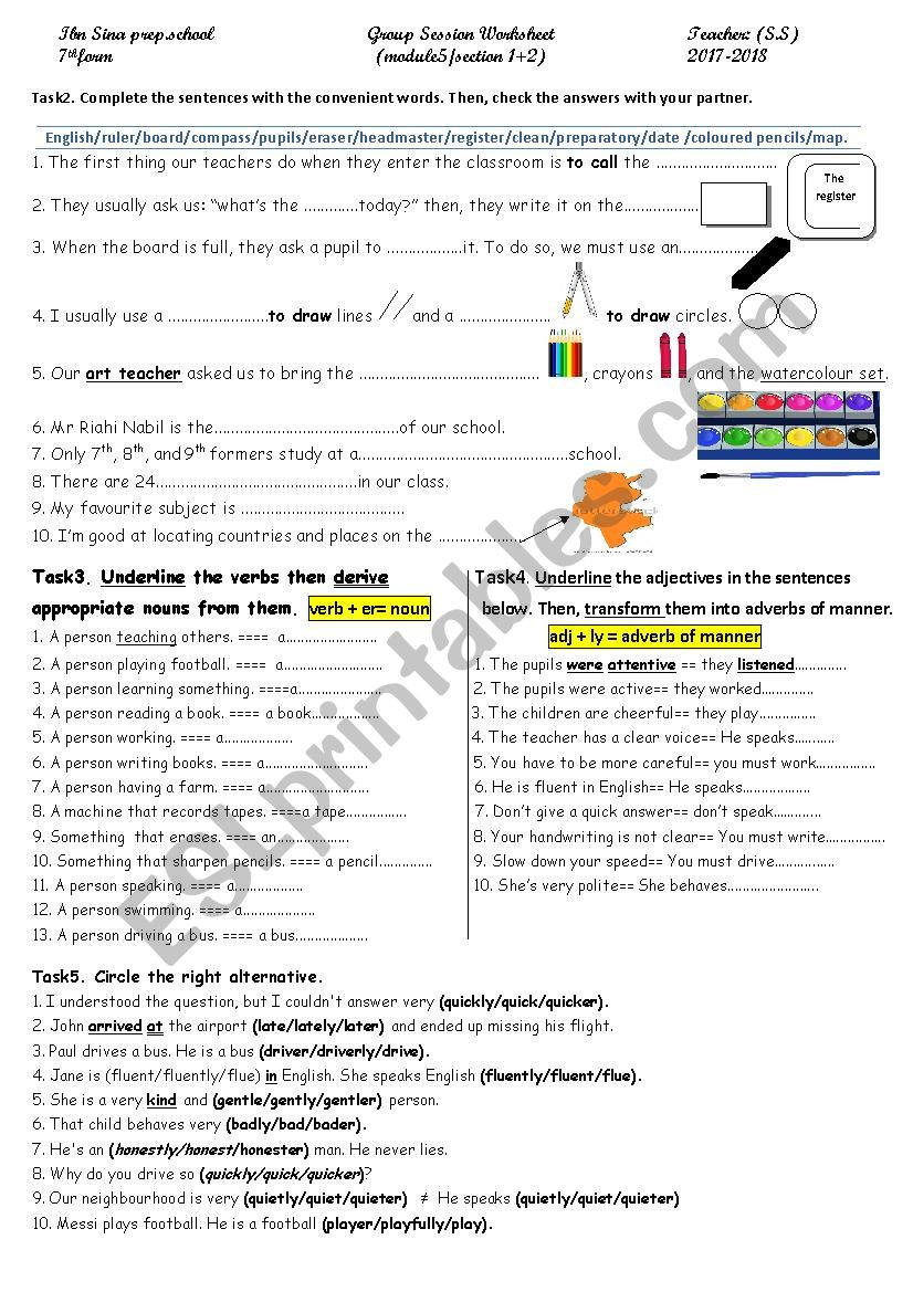 module5 (section1+2) worksheet