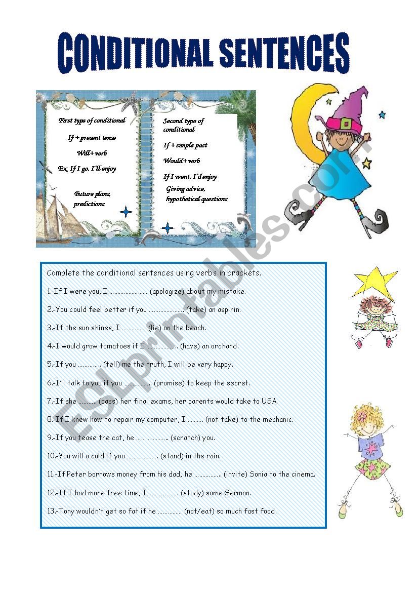 Conditional Sentences worksheet