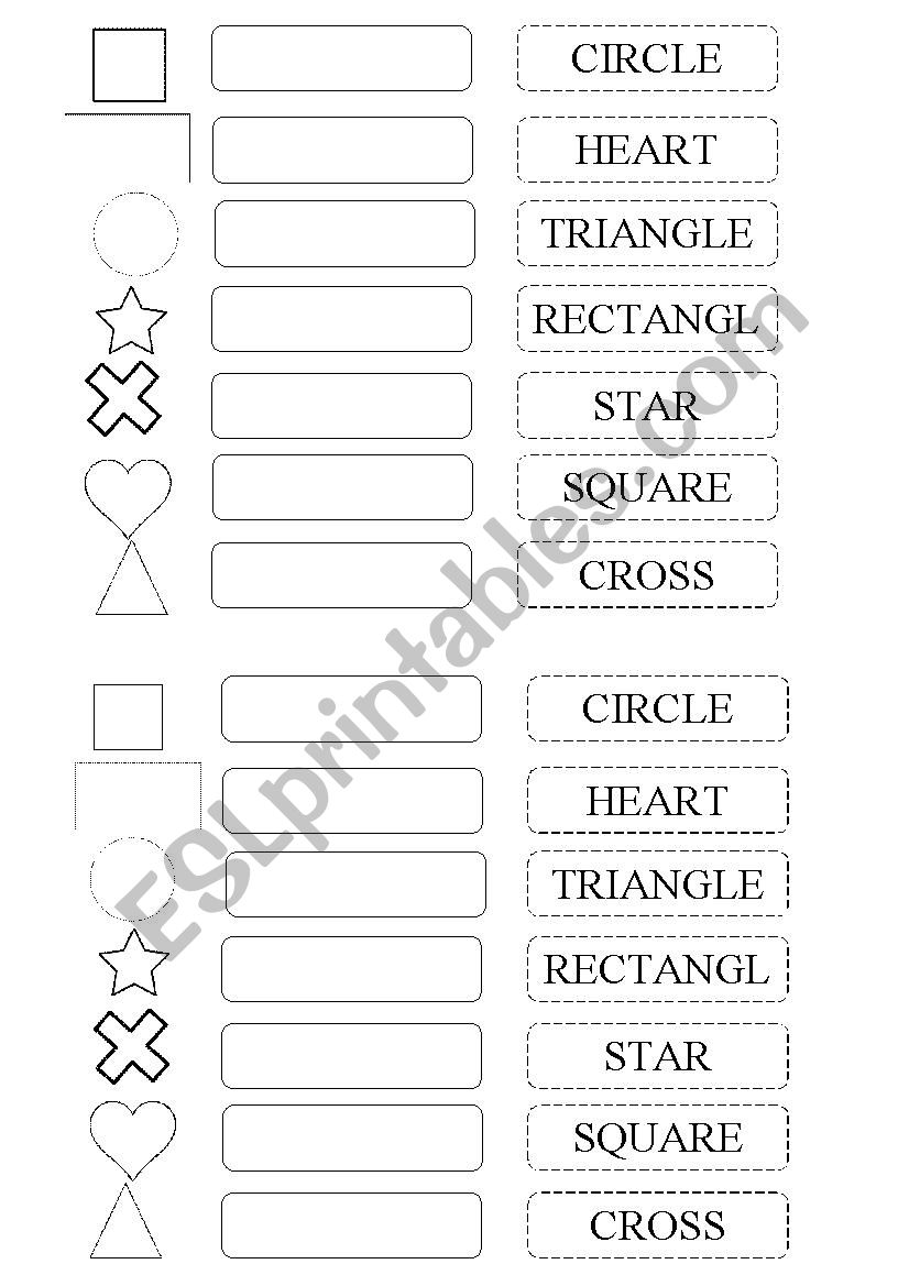 Shapes worksheet