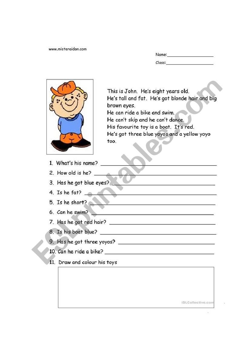 CELEBRATIONS worksheet