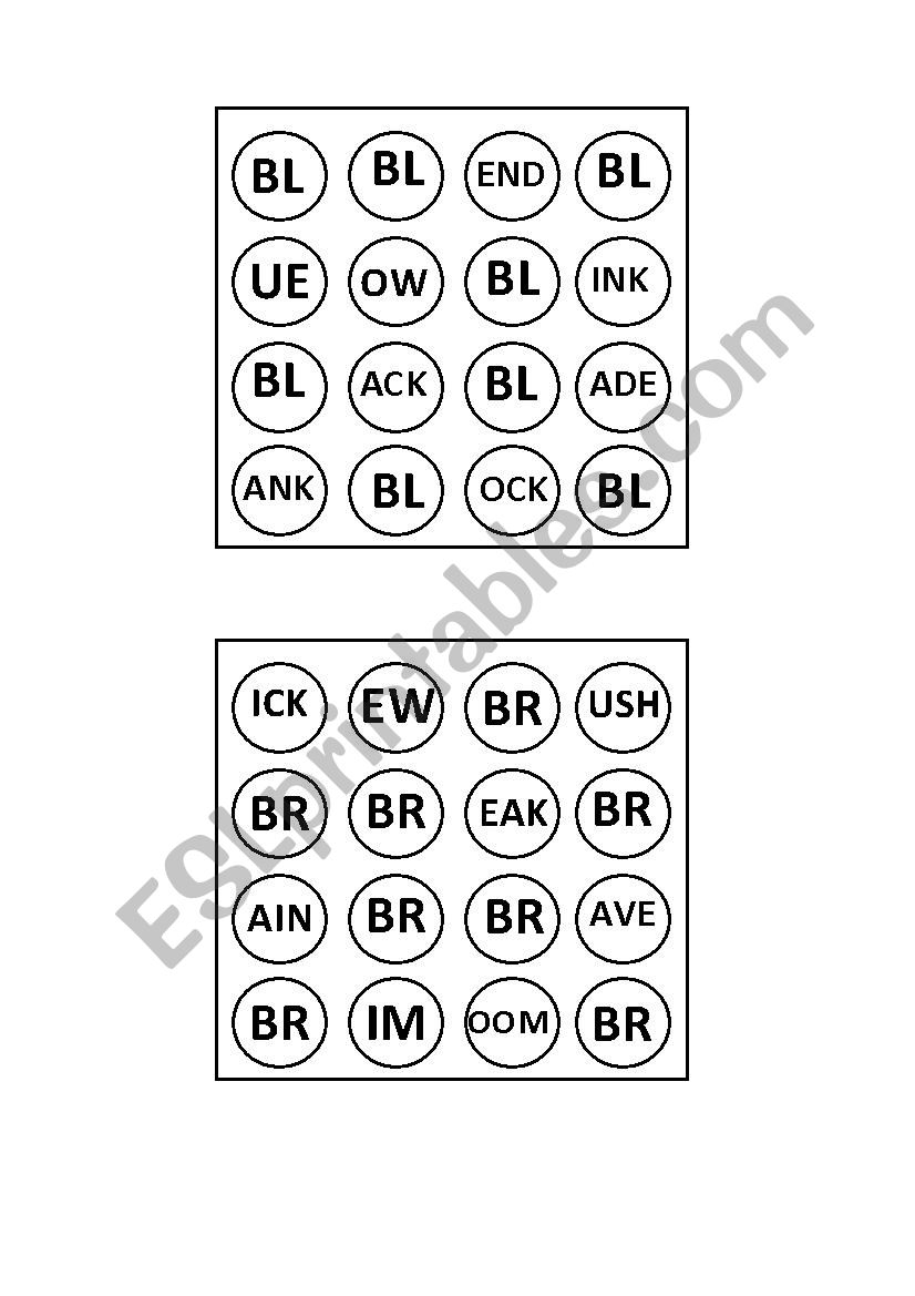 Finger phonic twist worksheet