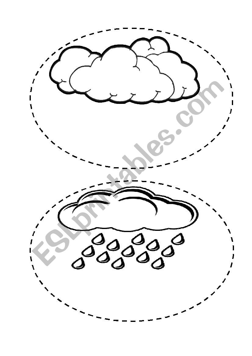 Weather crafting activity worksheet