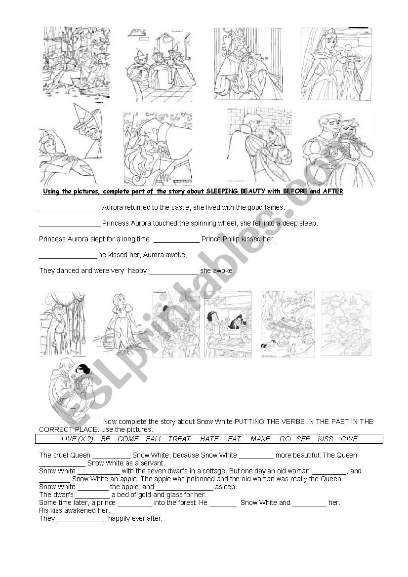 Fairy Tales worksheet