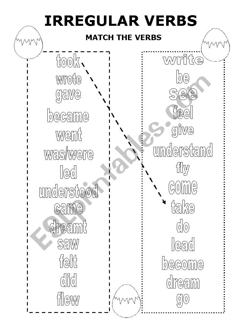 matching-verbs-esl-worksheet-by-mariaah