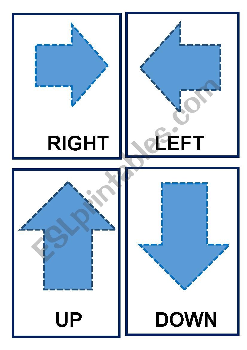 Flash-Cards Directions worksheet