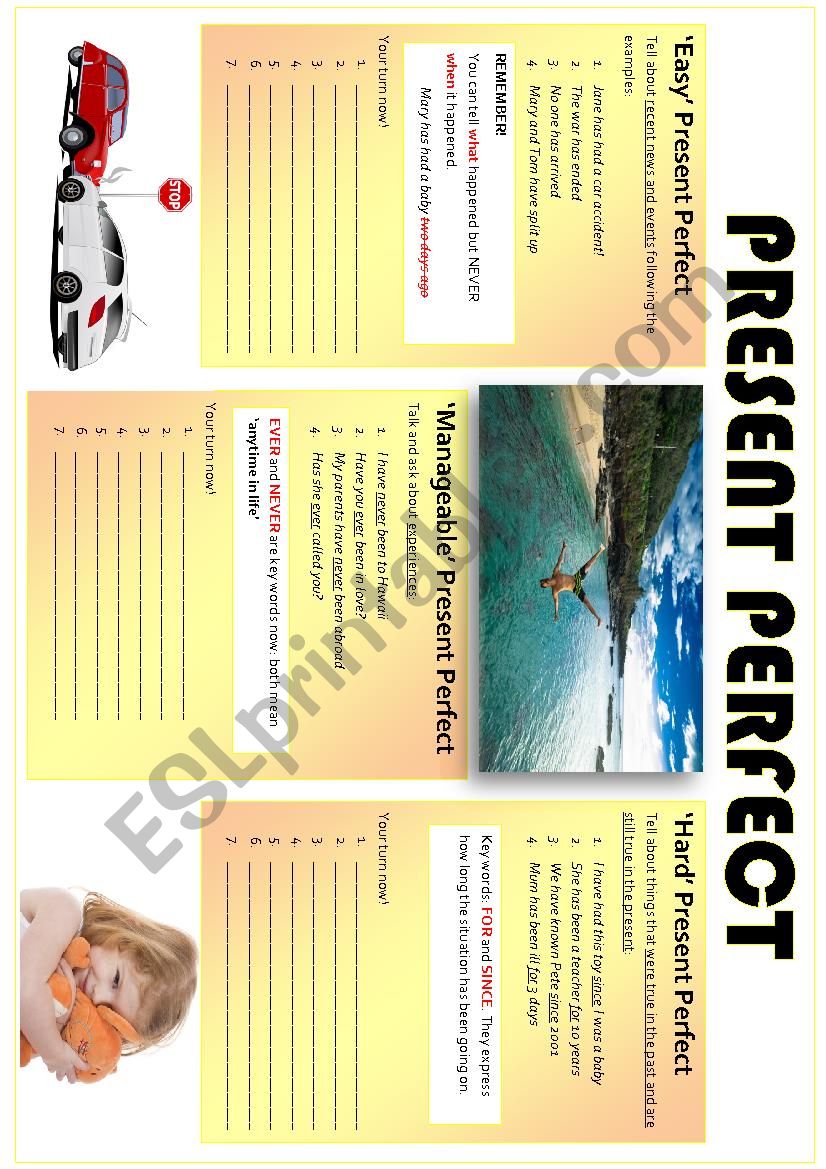 PRESENT PERFECT (information+practice)