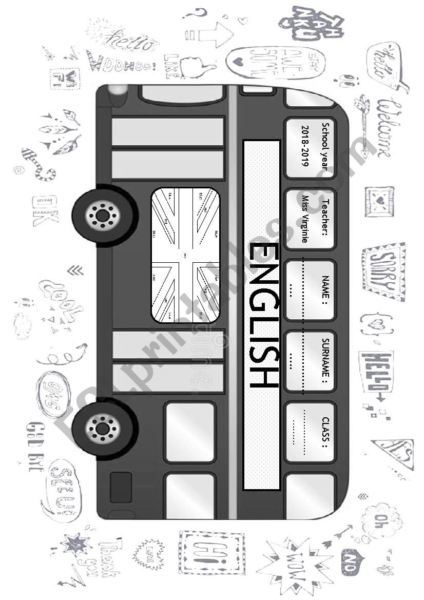 fronpage for the course 2  worksheet