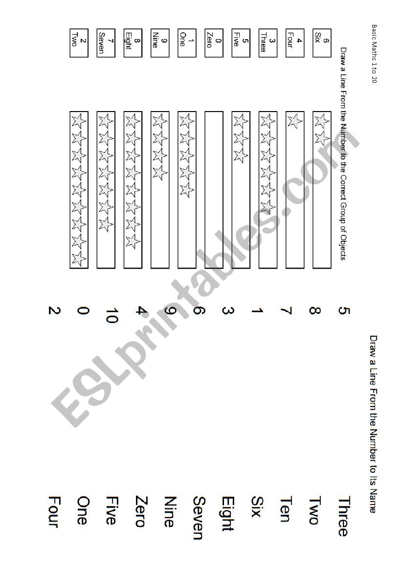 Basic Mathematic worksheet