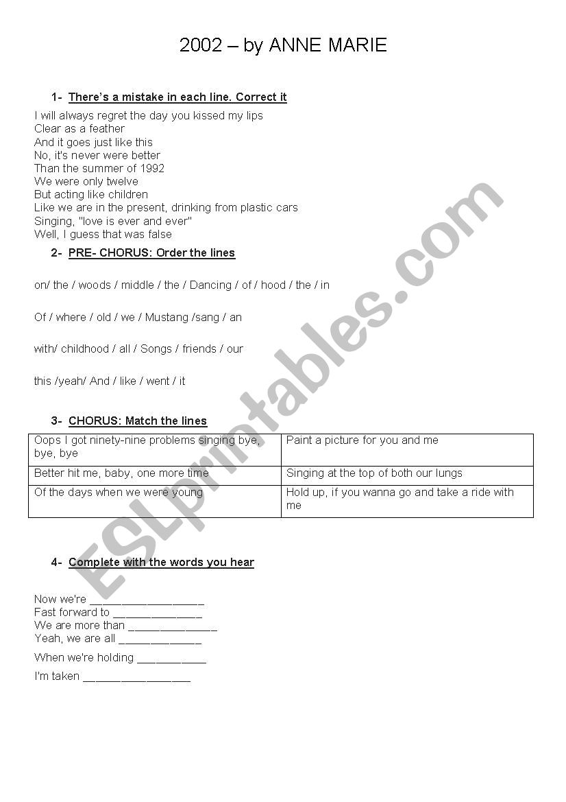 Lyrics 2002 Hairspray lyrics